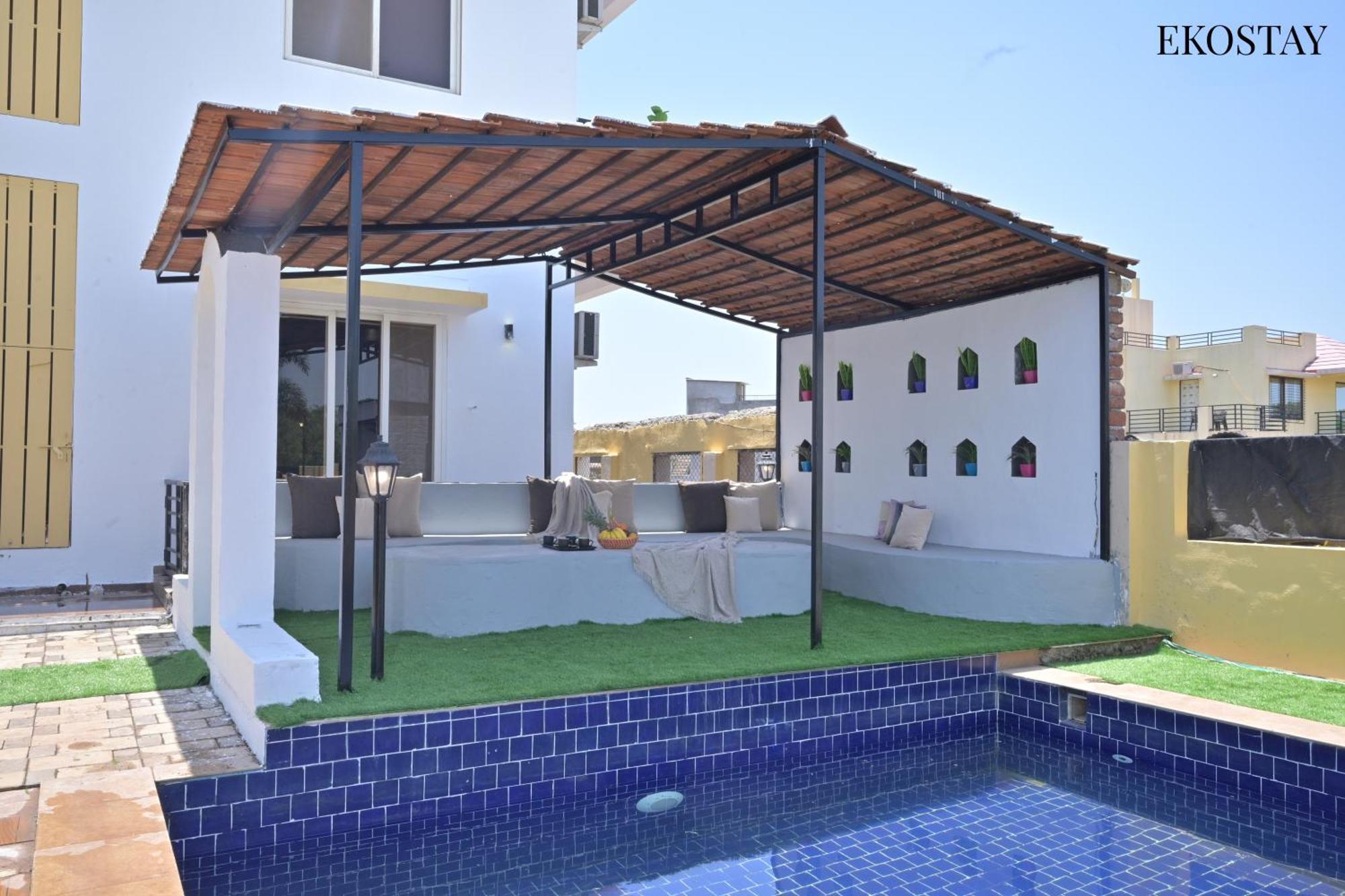 Eko Stay - Octagon Farms Villa Lonavala Exteriör bild