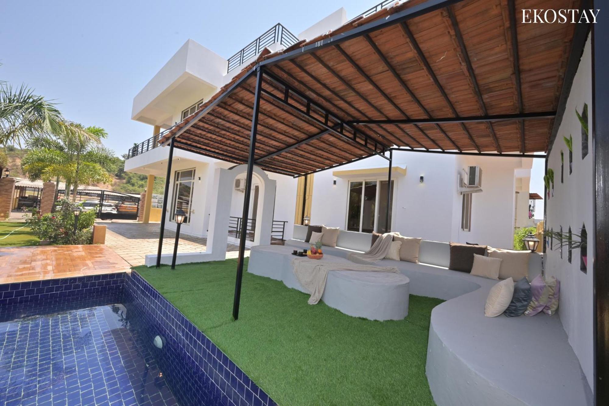 Eko Stay - Octagon Farms Villa Lonavala Exteriör bild