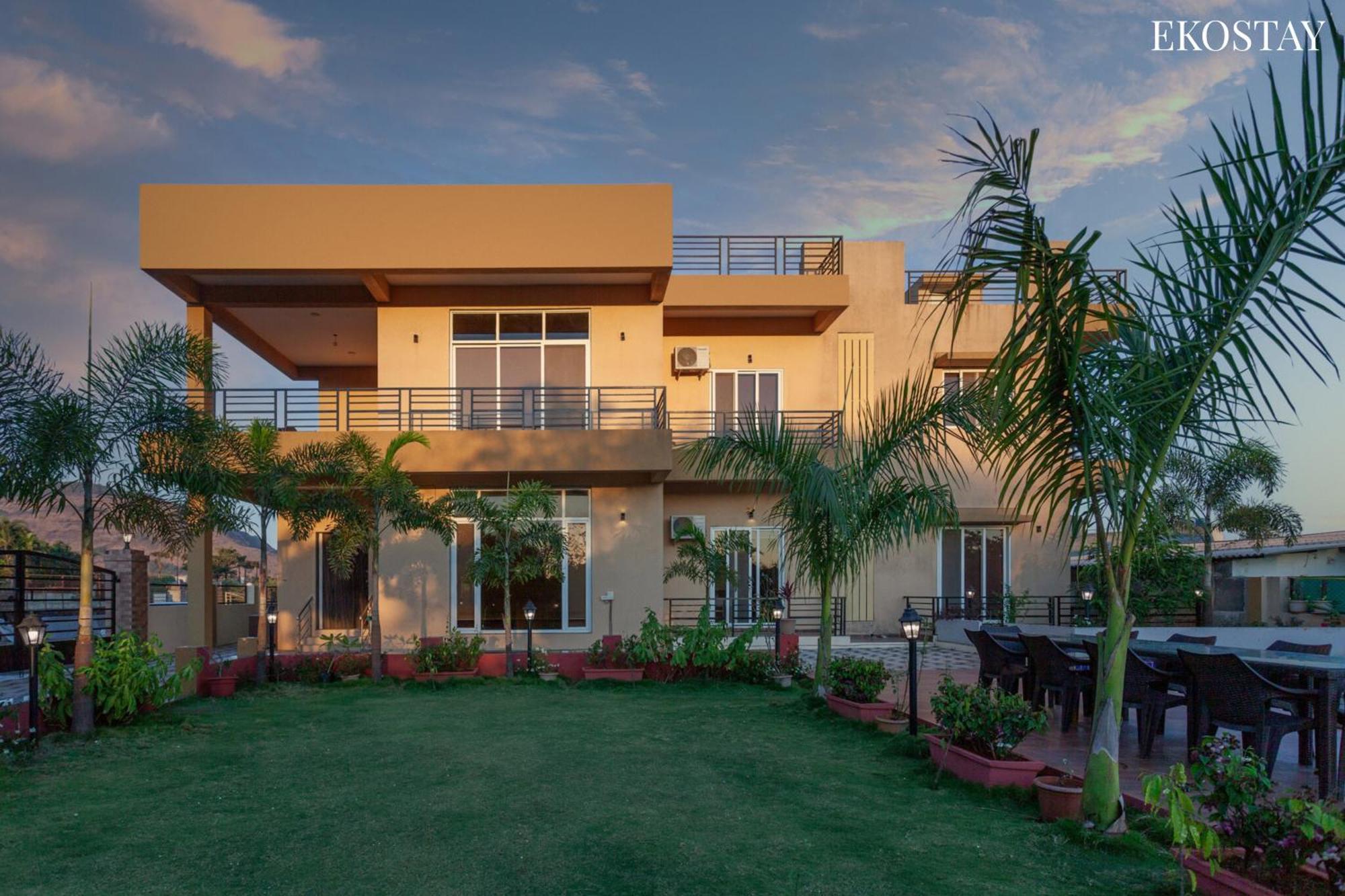 Eko Stay - Octagon Farms Villa Lonavala Exteriör bild