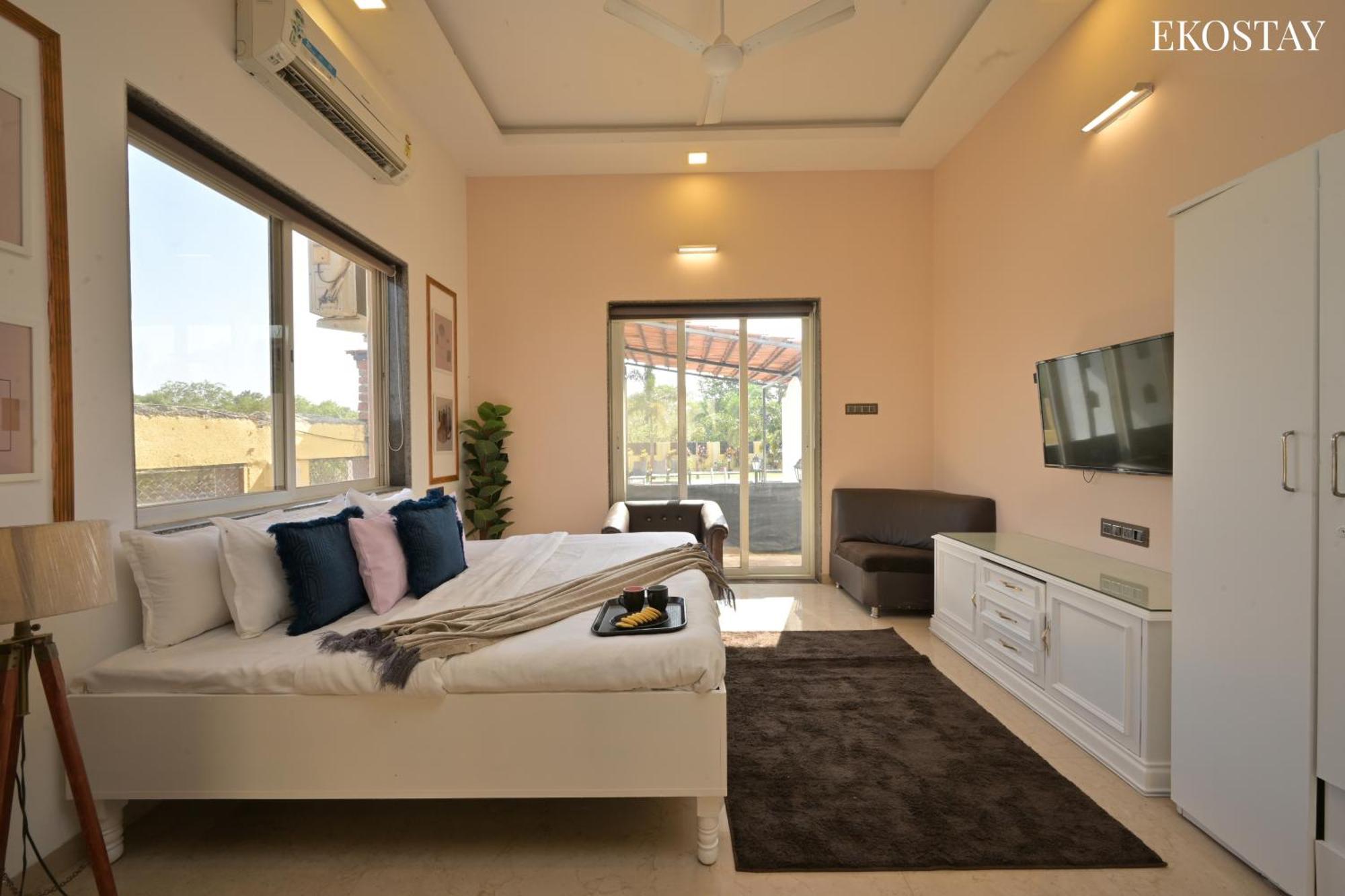 Eko Stay - Octagon Farms Villa Lonavala Exteriör bild