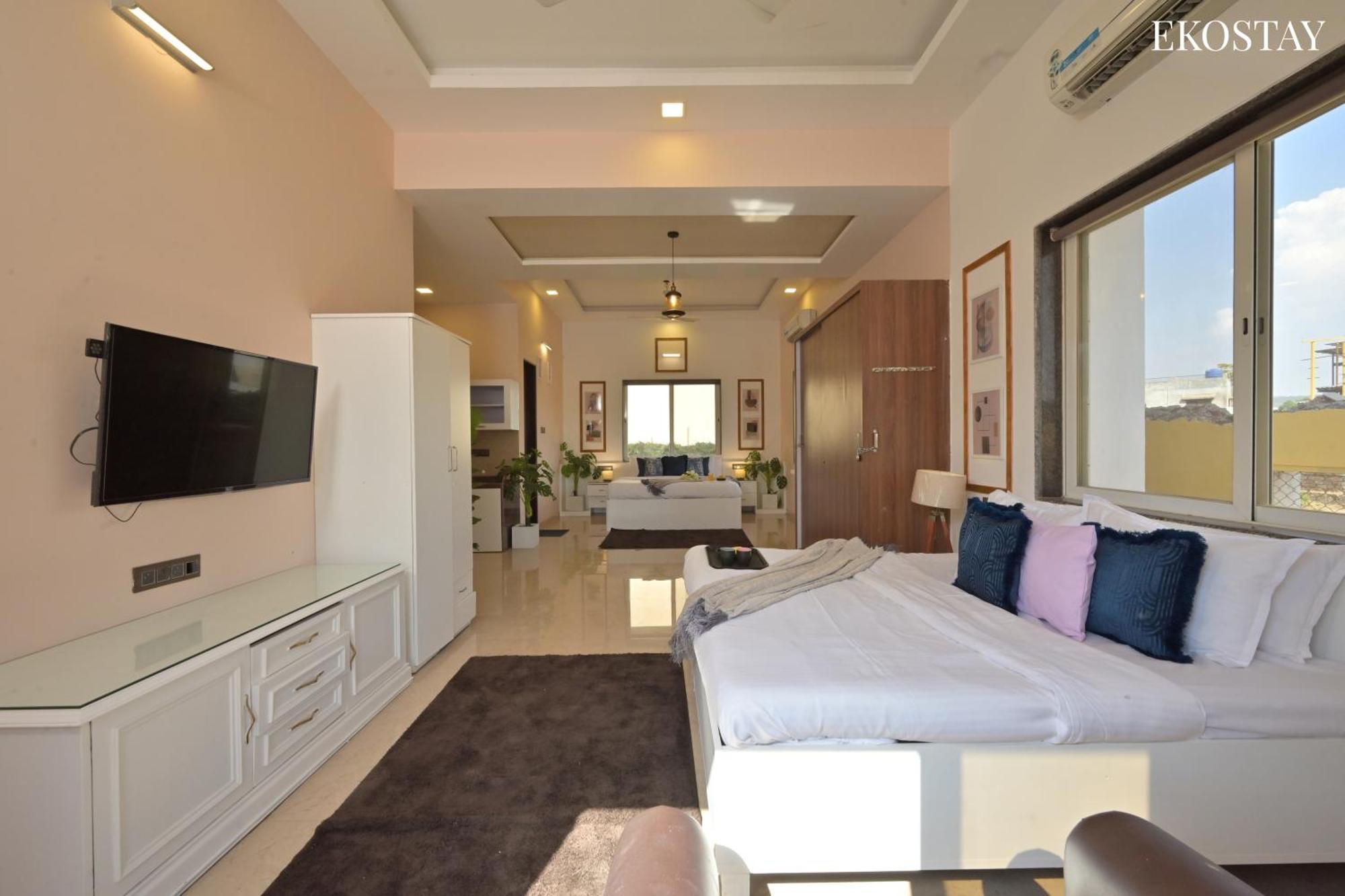 Eko Stay - Octagon Farms Villa Lonavala Exteriör bild