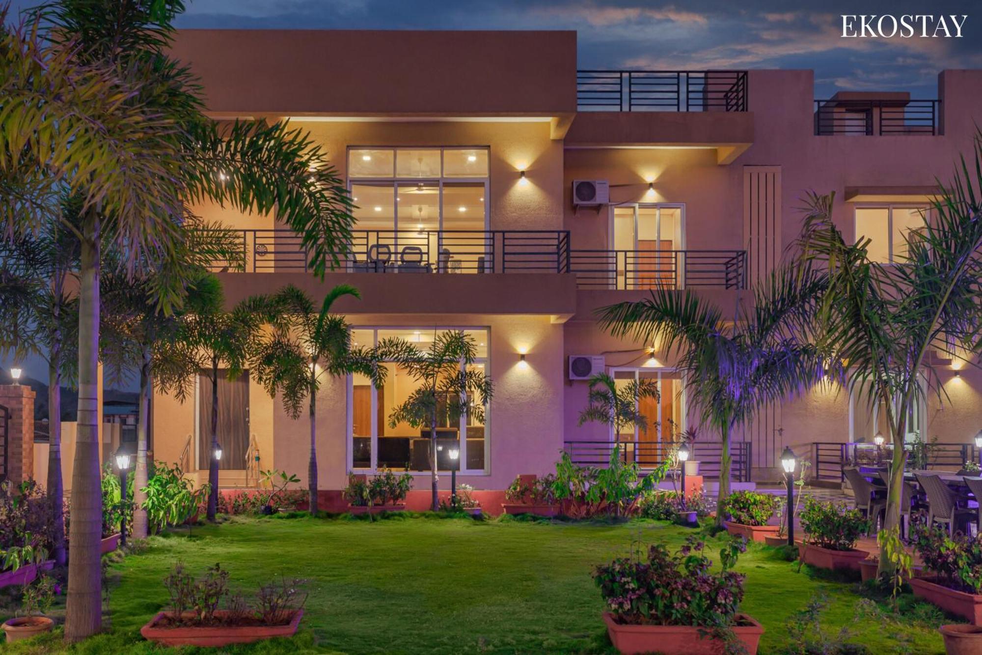 Eko Stay - Octagon Farms Villa Lonavala Exteriör bild