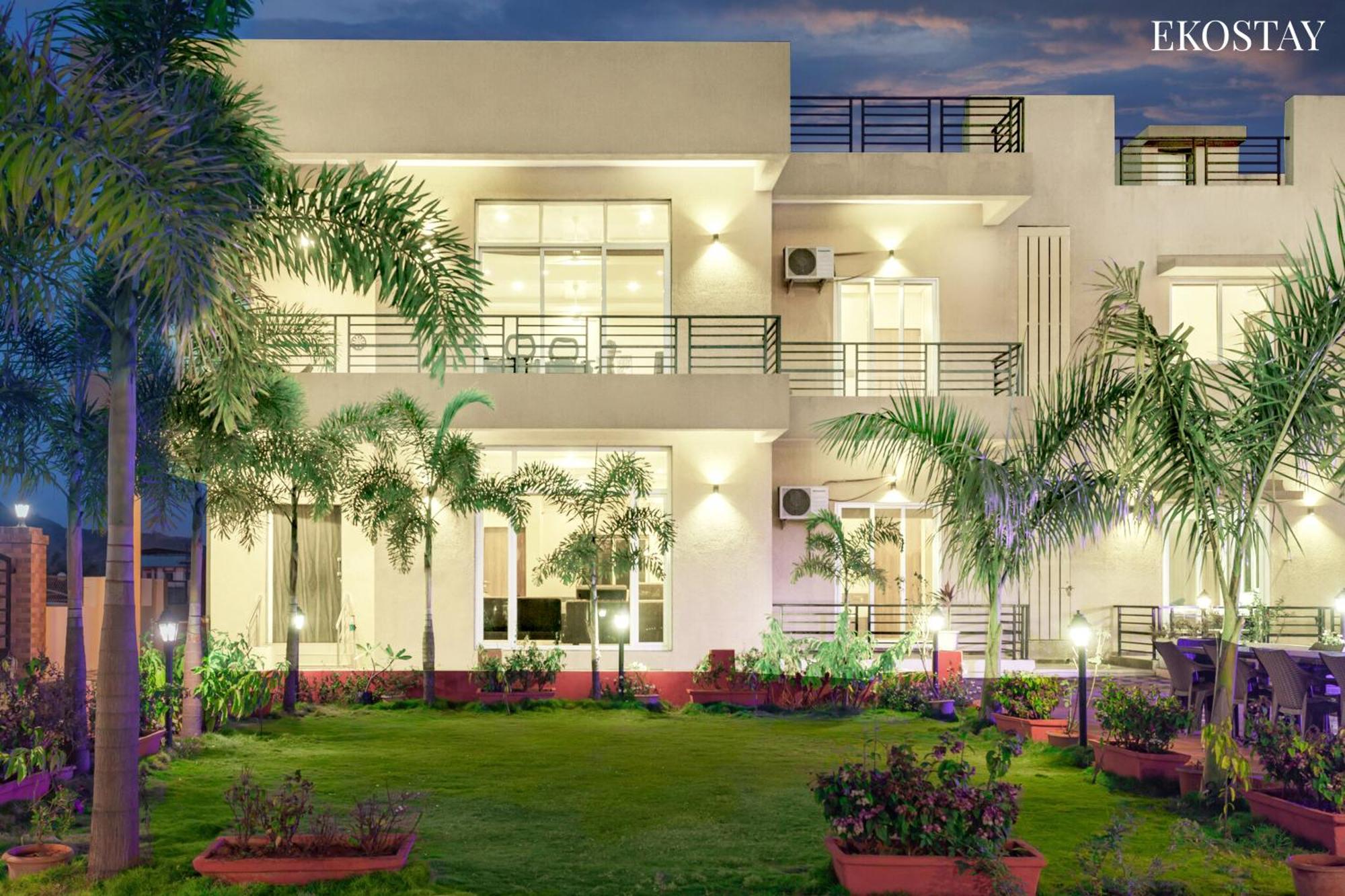 Eko Stay - Octagon Farms Villa Lonavala Exteriör bild